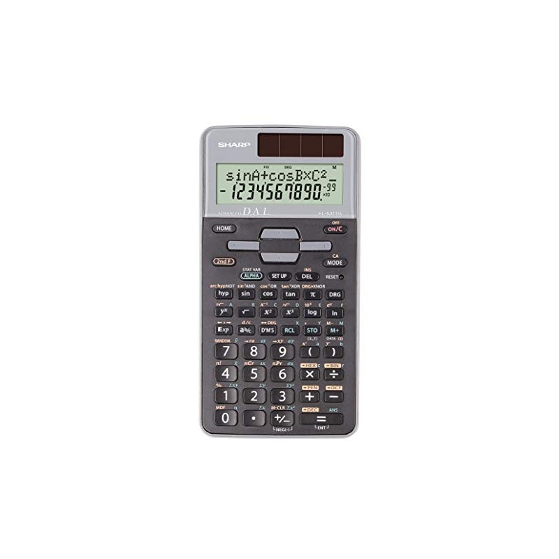 Sharp SH-EL531TGGY Scientific Calculator