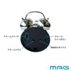 MAG Alarm Clock, Loud Volume Twin Bell, Analog, Easy to