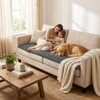 Smiry Couch Cover for Dogs Washable, Non Slip Fuzzy Pet