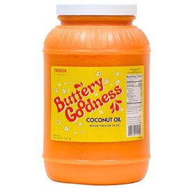 Paragon Coconut Popcorn Popping Oil (Gallon),Yellow