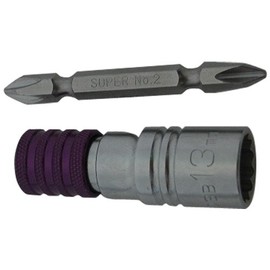 SUPERTOOL DSB13 Electric Drill Impact Socket Bit (Detachable Bit), 0.5 inch (13 mm), Compatible with 18 V
