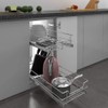 2 Tier Pull Out Cabinet Organizer 11" W X 22"