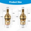 Zorqon 2 Pcs Ceramic Cartridges Replace for 45882000 45883000