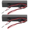 2Pcs 4 String Bass Pickup Bridge Volume Collection Equalizer Electric