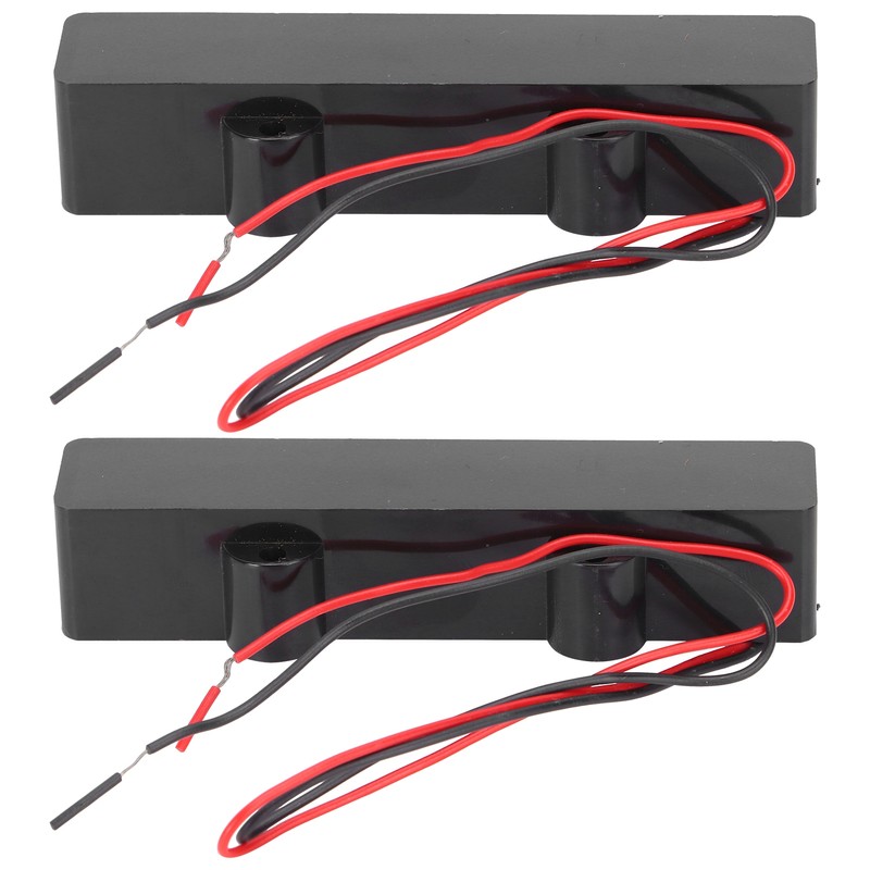 2Pcs 4 String Bass Pickup Bridge Volume Collection Equalizer Electric