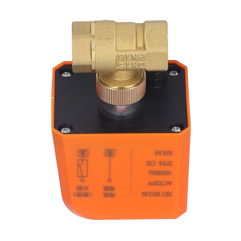 Motorized Ball Valve 2 Wire 2 Way Normally Closed DN15