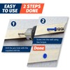 SANJODS 3/16" x 1-1/4" Concrete Screw Anchor, Blue Flat Head