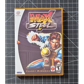 Unbranded Dreamcast Max Steel Custom Case - NO Game or Manual