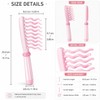 Wide Tooth Comb for Curly Hair, Dual Row Wave Teeth