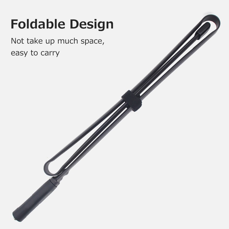 Foldable Intercom Antenna 108cm Walkie Talkie Antenna SMA-Female Interface High