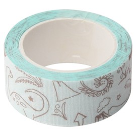 Yunineem AJUN-105 Craft Cloth Tape, White, 0.6 inches (15 mm)