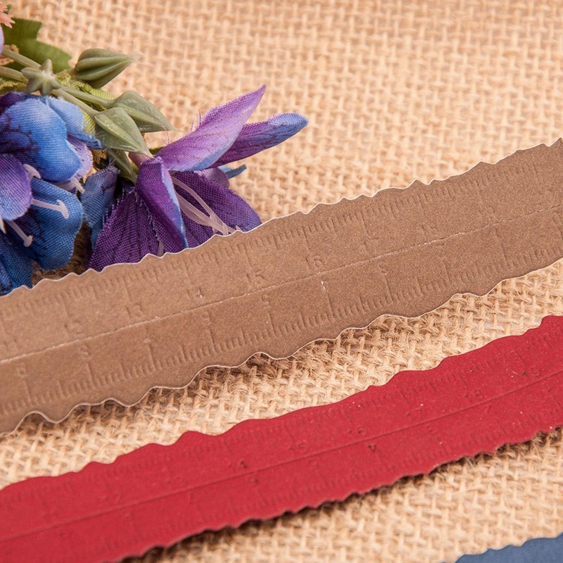 Paper Tearing Ruler,Carbon Steel Multifunctional Paper Tearing Ruler for Cutting