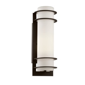 Trans Globe Lighting 40205 BK Outdoor Zephyr 16.25" Wall Lantern, Black