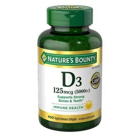 Nature’s Bounty Nature's Bounty D3 5000IU, 400 Tabs