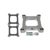 1" Open Square Aluminum Carburetor Spacer, Compatible with Edelbrock Holley