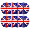 SHATCHI 10pcs Union Jack Paper Plates 23cm Tableware Party Supplies