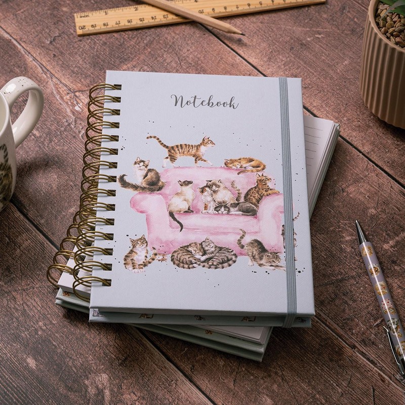 Wrendale Designs by Hannah Dale Cattitude' Cat Notebook