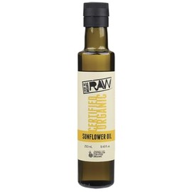 Every Bit Organic Raw Organic Unrefined Sunflower Oil 250 ml, 250 ml