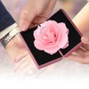 3D Rose Pop up Ring Box Wedding Engagement Jewelry Storage
