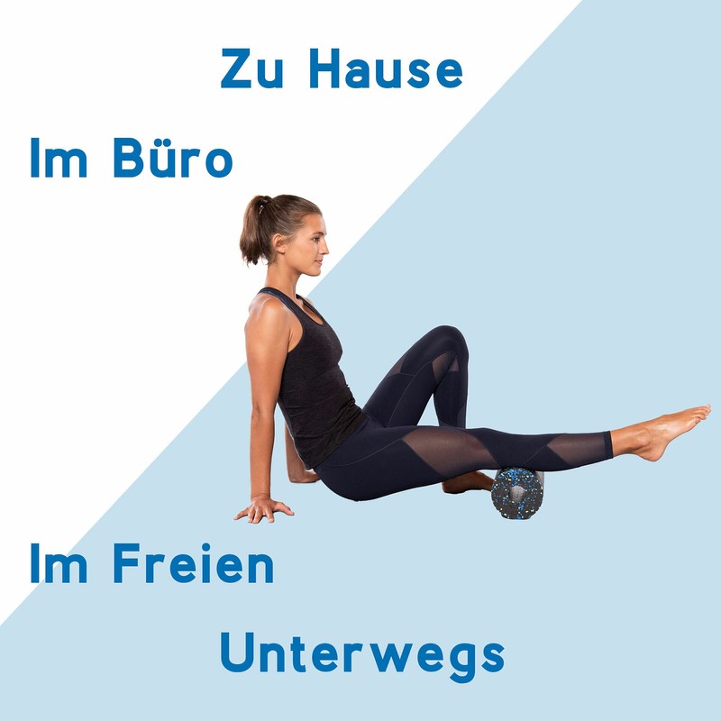 Artzt Vitality Blackroll Extra Firm Black black Size:One Size