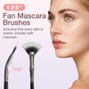 ATFirst Folding Angle Scalloped Lash Brush, 2024 New Mascara Fan