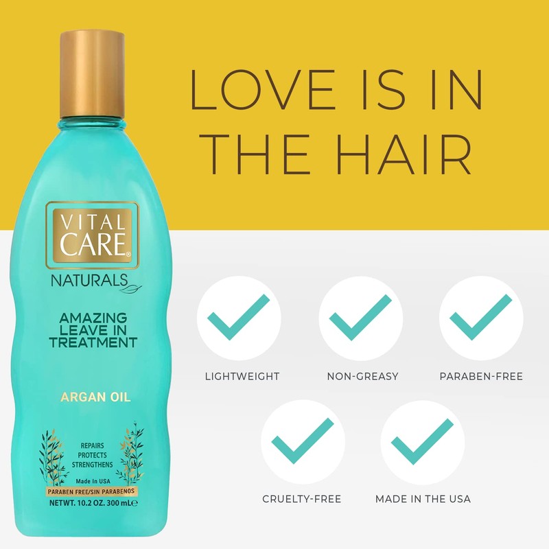 Vital Care Amazing Leave In Argan Oil Treatment - Gentle