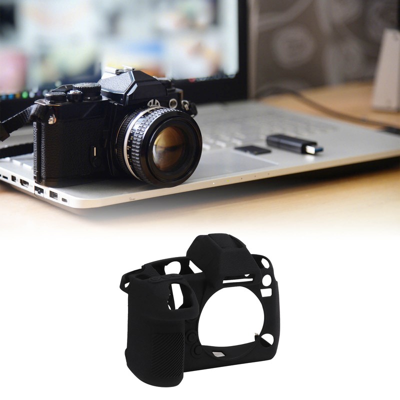 Litchi Texture Silicone Camera Bag Protector Case Camera Body Cover