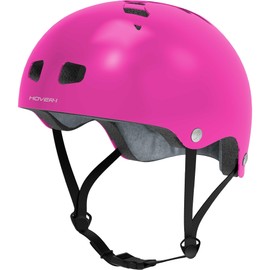 Hover-1 Sport Helmet | Hardshell Helmet with Lightweight Design, Inner Soft Padding for Comfort, Removable and Washable Liner, Large, Pink