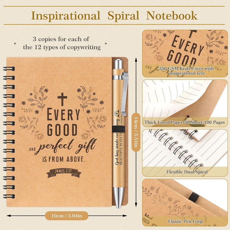 Gueevin 72 Pcs Christian Gift Mother's Day Gifts for Women