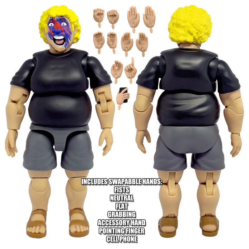 Ultimate Wrestling Crowd Fan Figures Four-Pack [Series 5]
