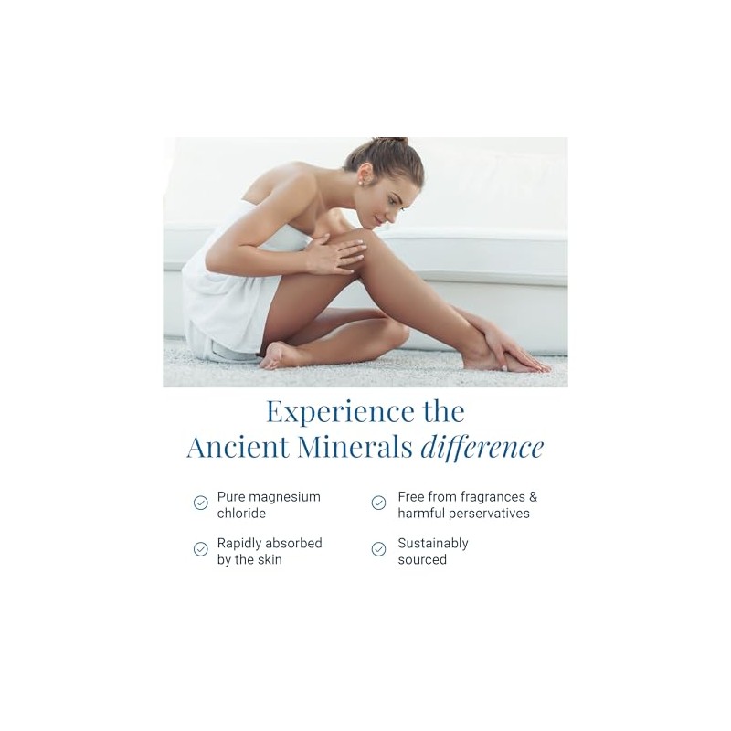 Ancient Minerals Magnesium Oil - 237ml, 8oz by
