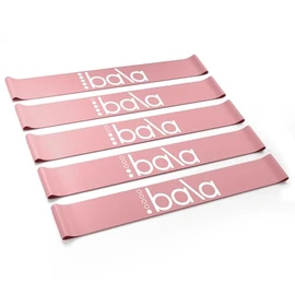 Bala Bandas de resistencia para mujeres y hombres, paquete de 5 bandas elásticas de ejercicio para entrenar, muñeca, tobillo, piernas y botines, banda