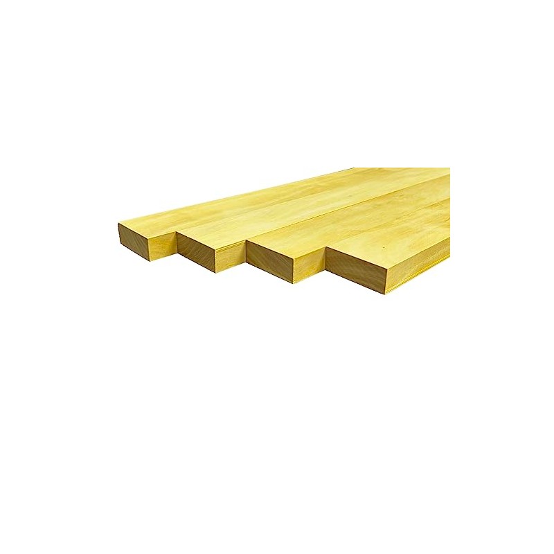 Yellowheart Lumber Boards 3/4" x 2" (4pcs) (3/4" x 2"