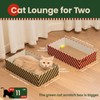 Conlun Cat Scratcher Box with 4 Scratching Pads&2 Separate Cardboard