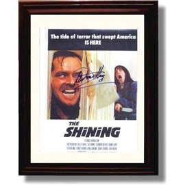 Framed Stephen King - The Shining - Autograph Promo Print (Black Cherry, 8x10)