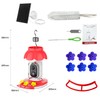 Hummingbird Feeder with Camera, Smart Hummingbird Feeder Camera Solar Powered