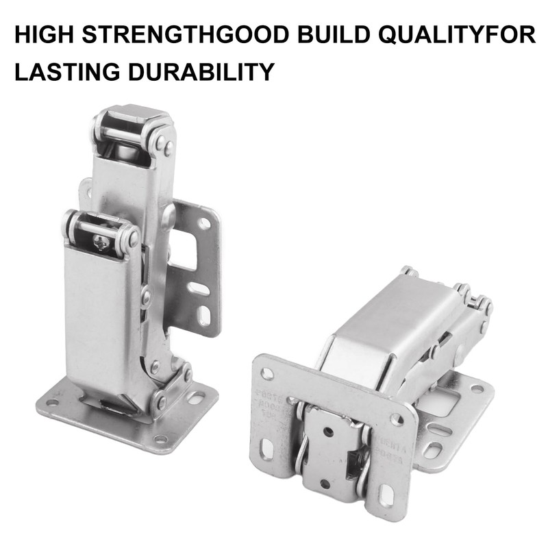 4 Pairs 170 Degree Cabinet Door Hinge, Concealed Hydraulic Adjustable