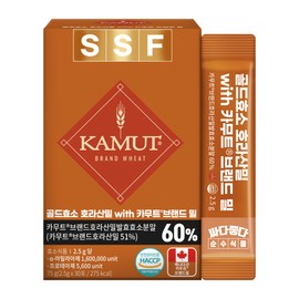 pure food Gold Kamut Enzyme 1 Box 30 Packets Brand Wheat Khorasan Wheat Kamut Chicory Oat Lactobacillus Pure Food / 골드 카무트 효소 1박스 30포 브랜드 밀 호라산밀 카뮤트 치커리 귀리 유산균 순수식품