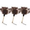 Retractable Feather Duster Ostrich Feathers Anti-Static Reusable Eco-Friendly Handheld Cleaning