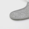 Kakiuchi Toilet Seat Cover, Gray, Length 15.9 x Width 5.1