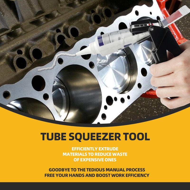 TENGBASE Silicone Extrusion Tool for RTV Tubes - 2.5" Industrial
