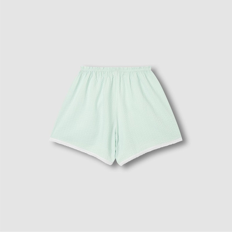 JAJU [JAJU] Women's Cotton Rayon Slip Bottoms_Light Green