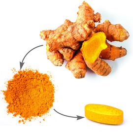 Turmeric Tablets 20,000mg (as 500mg of extract) | High Strength 95% Curcumins | 60 Vegan Tablets; 2 month's supply | UK Made | One of The UKs Strongest and purest Turmeric Tablets