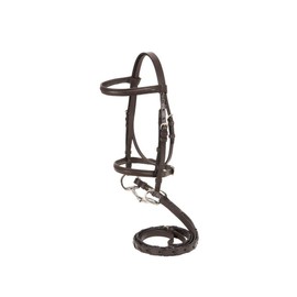 Tough-1 Mini Raised Snaffle Bridle with Reins