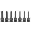 Screw Extractor Set, 7 Pieces, 1/2 Inch Square Head Screw