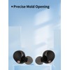 Replacement Ear Tips Compatible with Sony WF-1000XM5 Earbuds,UYRUREL Lightweight Earplugs,