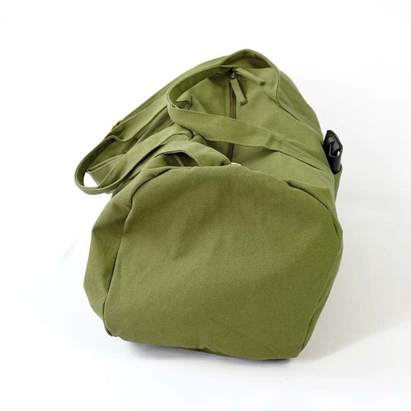 Terra Thread Organic Cotton Aarde Gym Bag, Olive Green