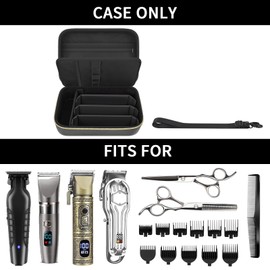 Barber Case for Hair Clippers Cutting Supplies, Trimmer Accessories Organizer for Wahl/for Ufree/for Andis Men Women Razor Grooming Kits, for Oneisal Dog Shaver- Washable Oilproof Travel Bag Only