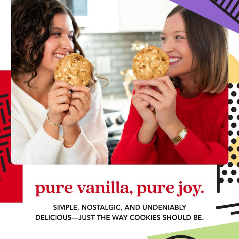 David's Cookies Fresh Baked Decadent Jumbo Vanilla Chip Macadamia Nut