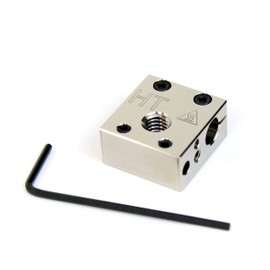 Microswiss - Bloque de calefacción MK8 de cobre chapado de alta temperatura para impresoras CR10 / Ender/ANET A8 MK7, MK8, MK9 Hotends